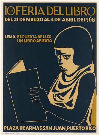 VARIOUS ARTISTS. [PUERTO RICAN GRAPHIC DESIGN.] Collection of over 350 posters, including prints and serigraphs. 1960-2013. Sizes vary.